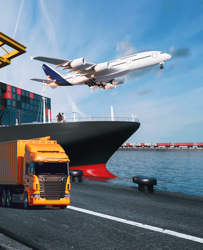 Road, Distribution, Airway, and Seaway — RDAS integrated logistics network